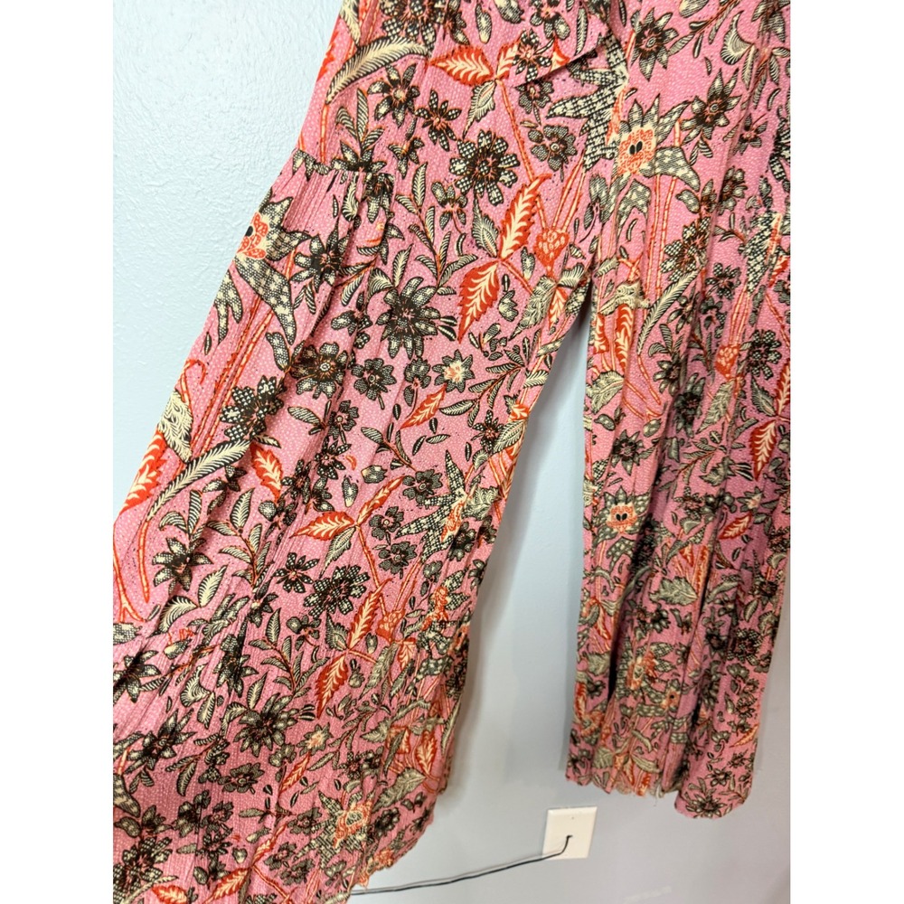 FP One Aloha Printed Wide-Leg Pants Medium - Picture 4 of 10